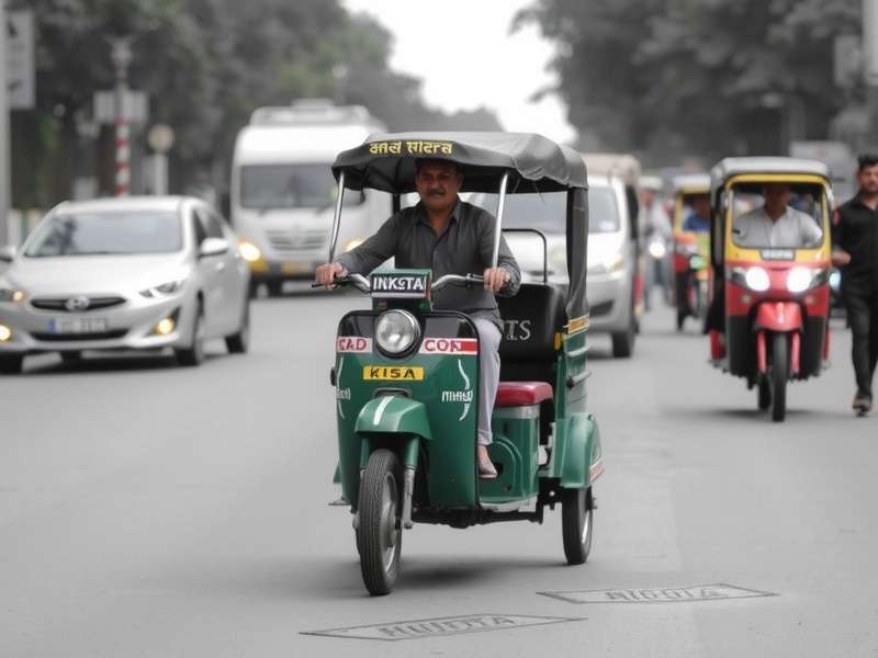 Mumbai Track in Rickshaw Rider Champion
